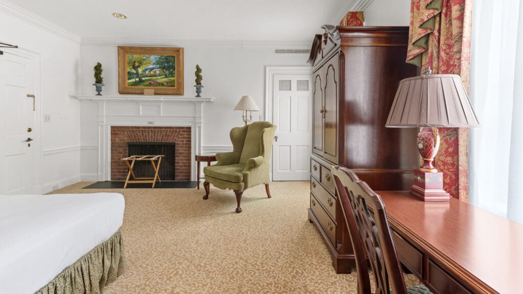 Room 305 at the Annex House at Jasna Polana wedding venue