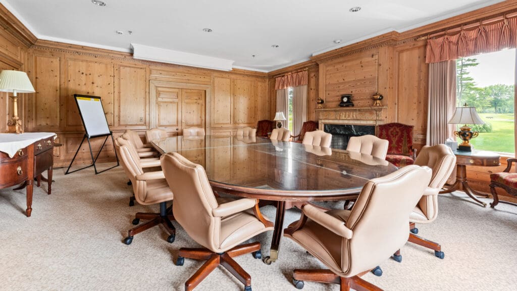 The meeting board room at Beata House