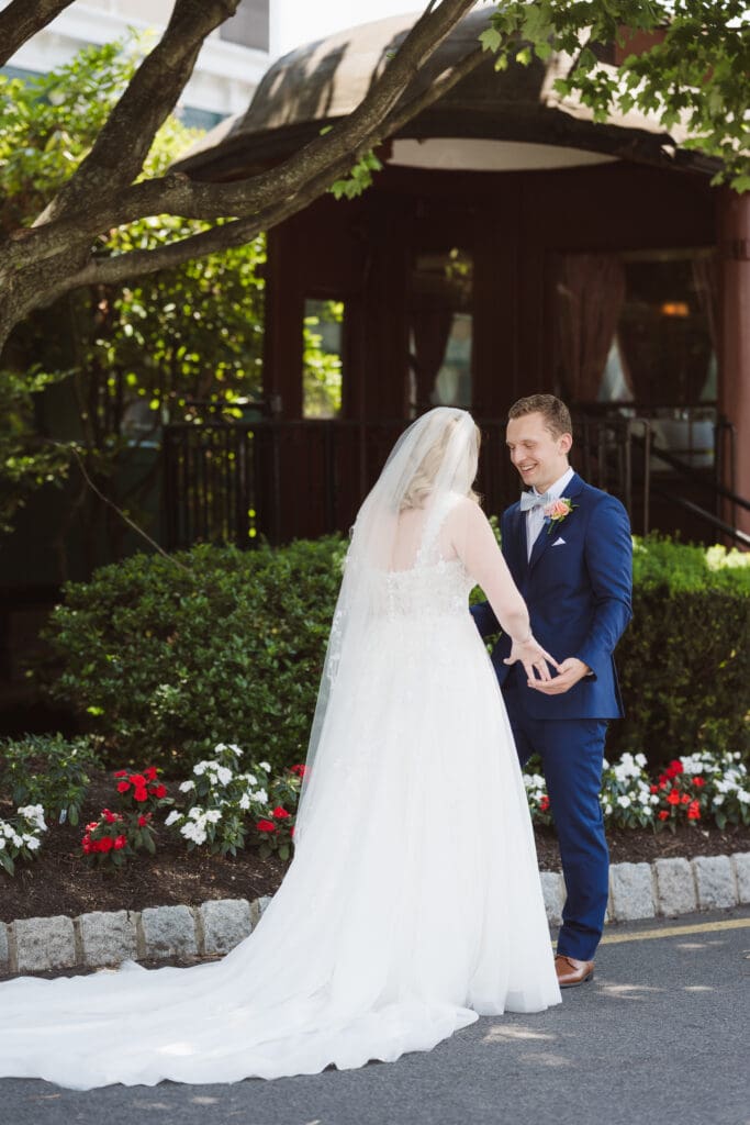 where to have first look in front of train car at the madison hotel