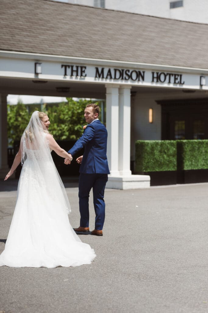 the car port hotel lobby entrance location at madison hotel for photos