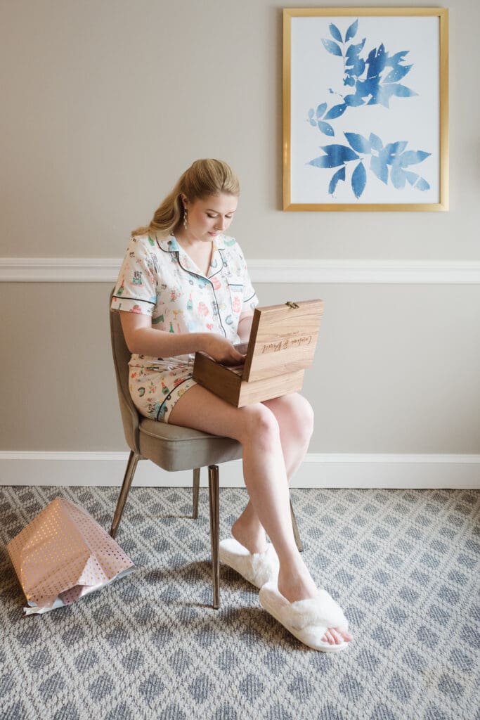where to put on your dress for bridal prep photos at the madison hotel nj