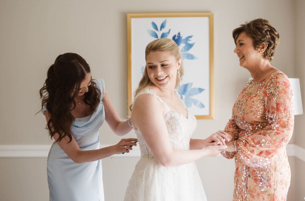 where to put on your dress for bridal prep photos at the madison hotel nj