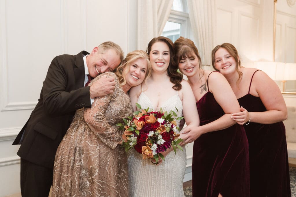 hotel entrance wedding photos at madison hotel new jersey