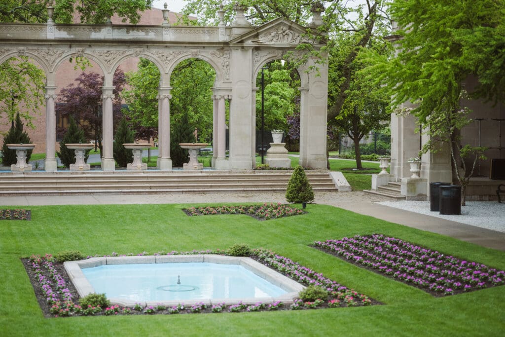 great hall at monmouth university new jersey is a great venue for a wedding