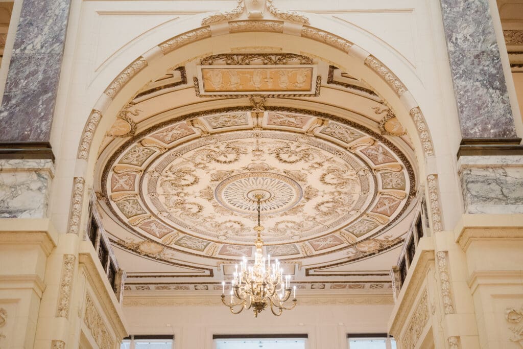 great hall at monmouth university new jersey is a great venue for a wedding