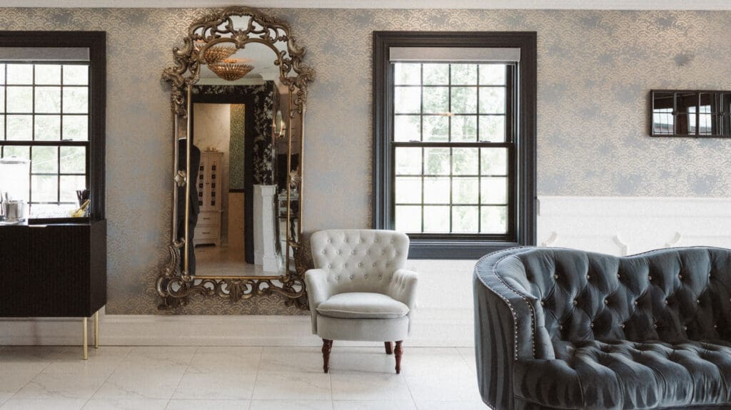 getting ready bridal suite at Park Loft