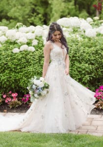 whimsical wedding photos at the hamilton manor nj during summer