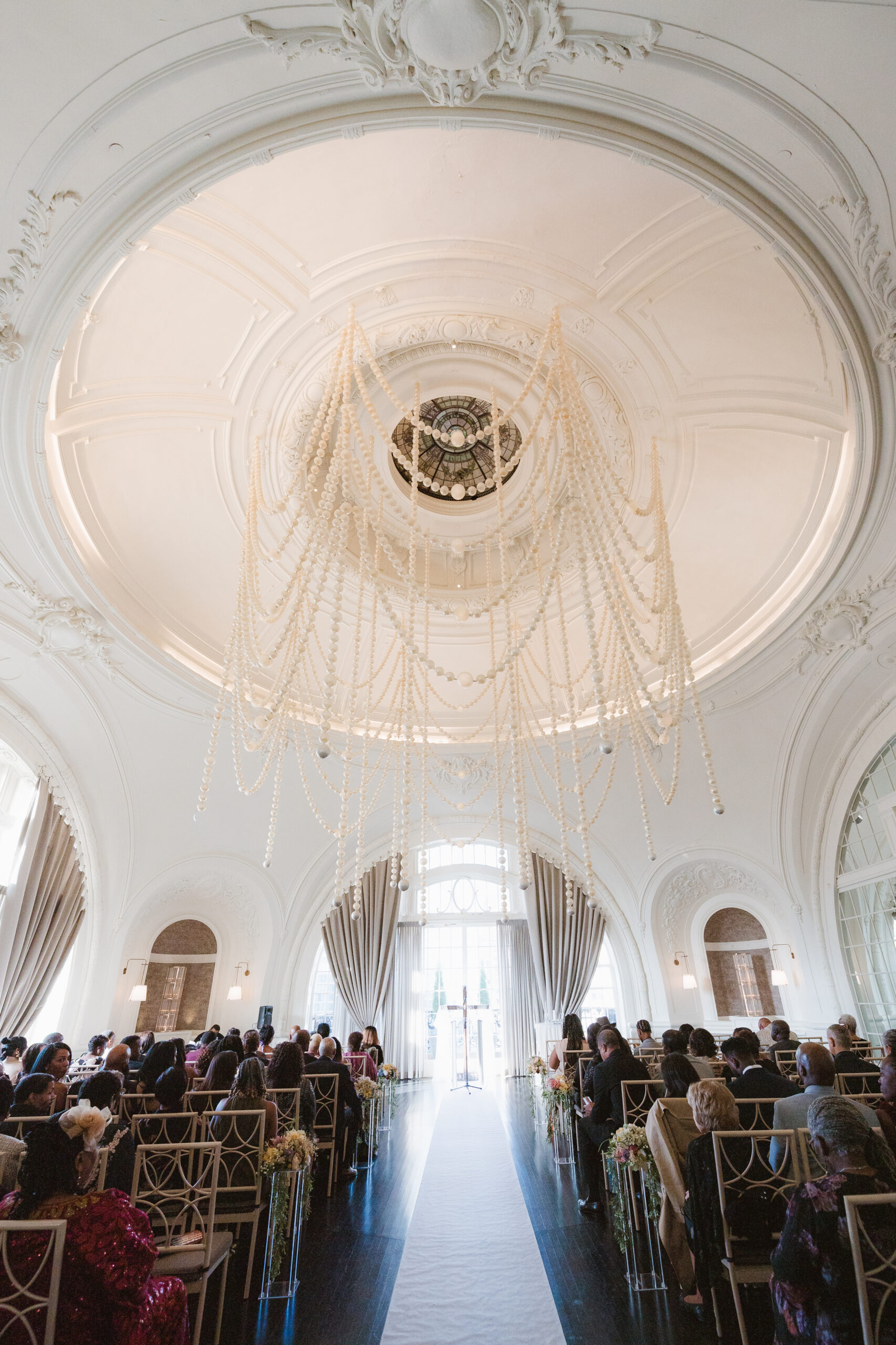 bellevue hotel hyatt winter wedding